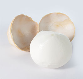 Egg Style Fresh Cut Coconut